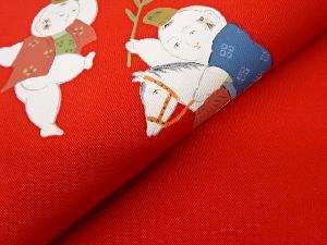 塩瀬手描き御所人形模様名古屋帯 | 宗 sou::お茶道具・着物のお店